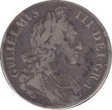 1696 CROWN ( FINE ) - CROWN - Cambridgeshire Coins