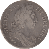 1696 CROWN ( GF ) - CROWN - Cambridgeshire Coins