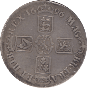 1696 CROWN ( GF ) - CROWN - Cambridgeshire Coins