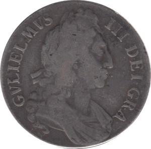 1696 CROWN ( GF ) OCTAVO - CROWN - Cambridgeshire Coins