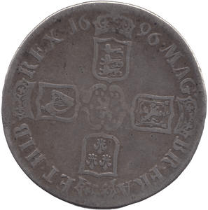 1696 CROWN ( GF ) OCTAVO - CROWN - Cambridgeshire Coins