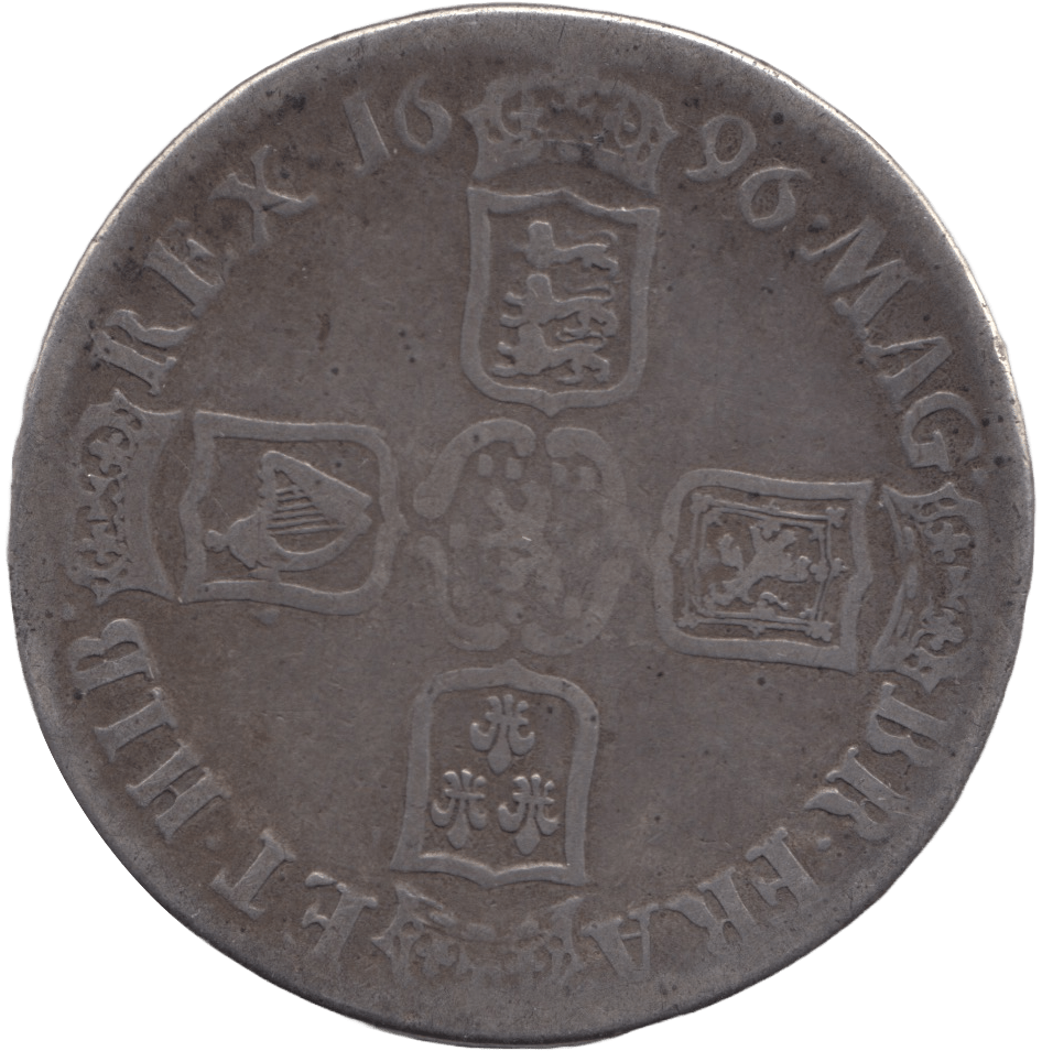 1696 CROWN ( GF ) OCTAVO - CROWN - Cambridgeshire Coins