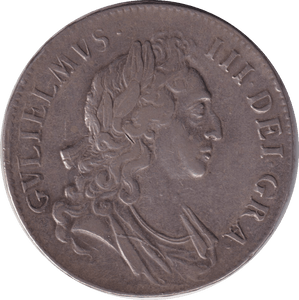 1696 CROWN ( VF ) - CROWN - Cambridgeshire Coins