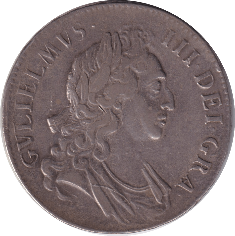 1696 CROWN ( VF ) - CROWN - Cambridgeshire Coins