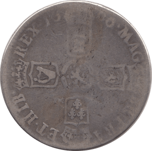 1696 HALFCROWN ( FAIR ) - Halfcrown - Cambridgeshire Coins