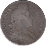 1696 HALFCROWN ( FAIR ) - Halfcrown - Cambridgeshire Coins