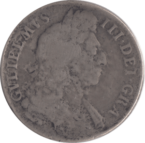 1696 HALFCROWN ( NF ) - HALFCROWN - Cambridgeshire Coins