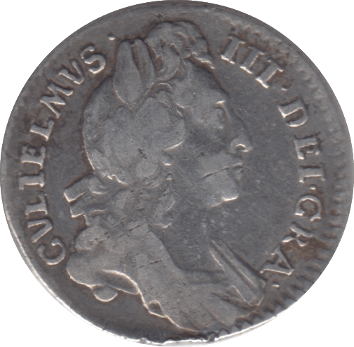 1696 SIXPENCE ( EF ) - SIXPENCE - Cambridgeshire Coins