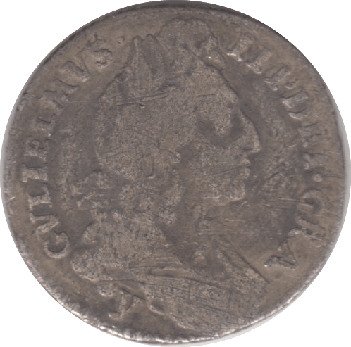 1696 SIXPENCE ( FAIR ) - SIXPENCE - Cambridgeshire Coins