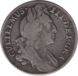 1696 SIXPENCE ( GF ) - Sixpence - Cambridgeshire Coins