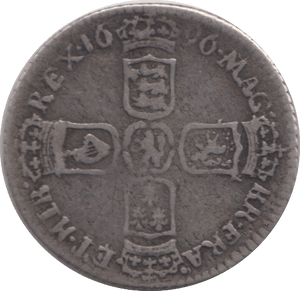 1696 SIXPENCE ( GF ) - Sixpence - Cambridgeshire Coins