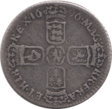 1696 SIXPENCE ( GF ) - Sixpence - Cambridgeshire Coins