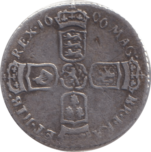 1696 SIXPENCE ( NF ) - SIXPENCE - Cambridgeshire Coins