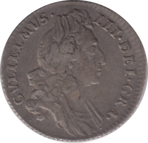 1696 SIXPENCE ( VF ) - Sixpence - Cambridgeshire Coins