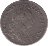 1696 SIXPENCE ( VF ) - Sixpence - Cambridgeshire Coins