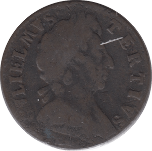 1697 FARTHING ( FAIR ) - Farthing - Cambridgeshire Coins