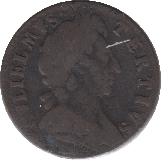 1697 FARTHING ( FAIR ) - Farthing - Cambridgeshire Coins