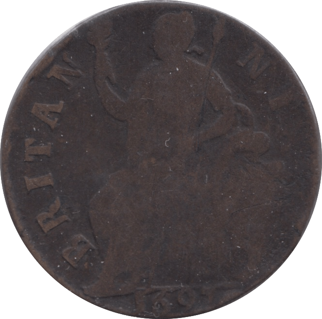 1697 HALFPENNY ( NF ) - Halfpenny - Cambridgeshire Coins