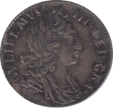 1697 SIXPENCE ( AUNC ) - SIXPENCE - Cambridgeshire Coins