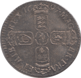 1697 SIXPENCE ( AUNC ) - SIXPENCE - Cambridgeshire Coins