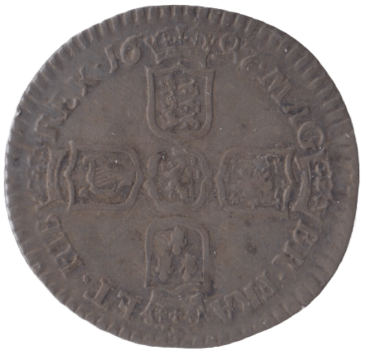 1697 SIXPENCE ( VF ) - Sixpence - Cambridgeshire Coins