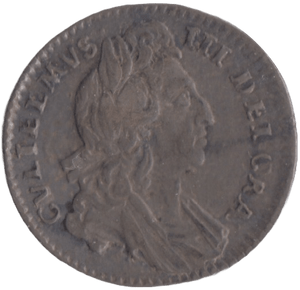 1697 SIXPENCE ( VF ) - Sixpence - Cambridgeshire Coins