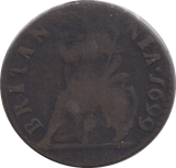 1699 FARTHING ( FAIR ) - Farthing - Cambridgeshire Coins