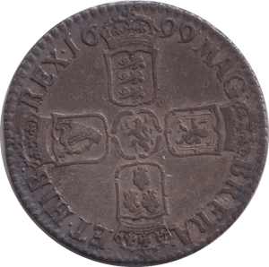 1699 SHILLING ( GF ) - SHILLING - Cambridgeshire Coins