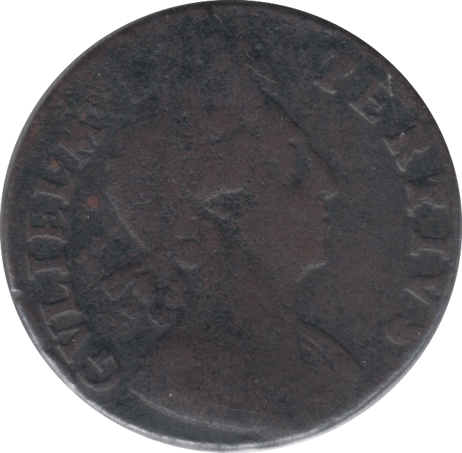 1700 HALFPENNY ( FINE ) T OVER A - Halfpenny - Cambridgeshire Coins