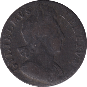 1700 HALFPENNY ( FINE ) - WORLD COINS - Cambridgeshire Coins