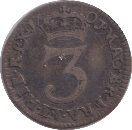 1701 MAUNDY THREEPENCE ( GF ) - MAUNDY THREEPENCE - Cambridgeshire Coins