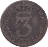 1701 MAUNDY THREEPENCE ( GF ) - MAUNDY THREEPENCE - Cambridgeshire Coins