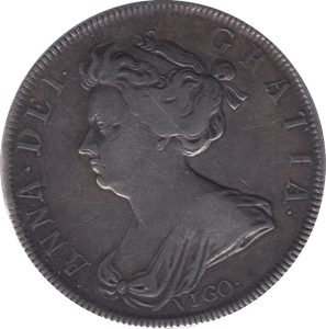 1703 HALFCROWN ( GVF ) VIGO - HALFCROWN - Cambridgeshire Coins