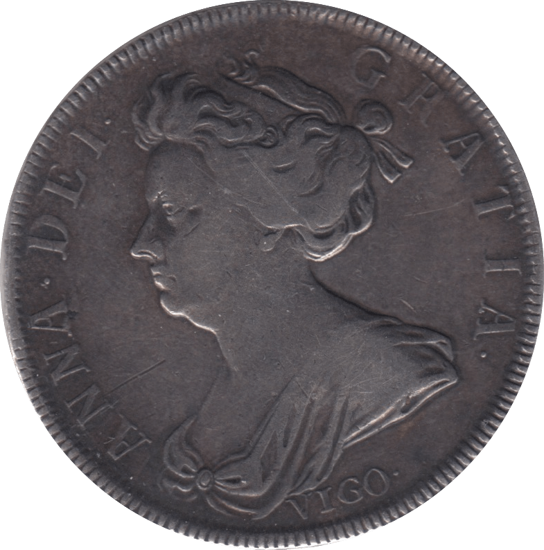 1703 HALFCROWN ( GVF ) VIGO - HALFCROWN - Cambridgeshire Coins