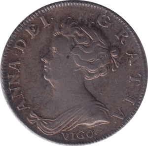 1703 SHILLING ( GVF ) VIGO - SHILLING - Cambridgeshire Coins