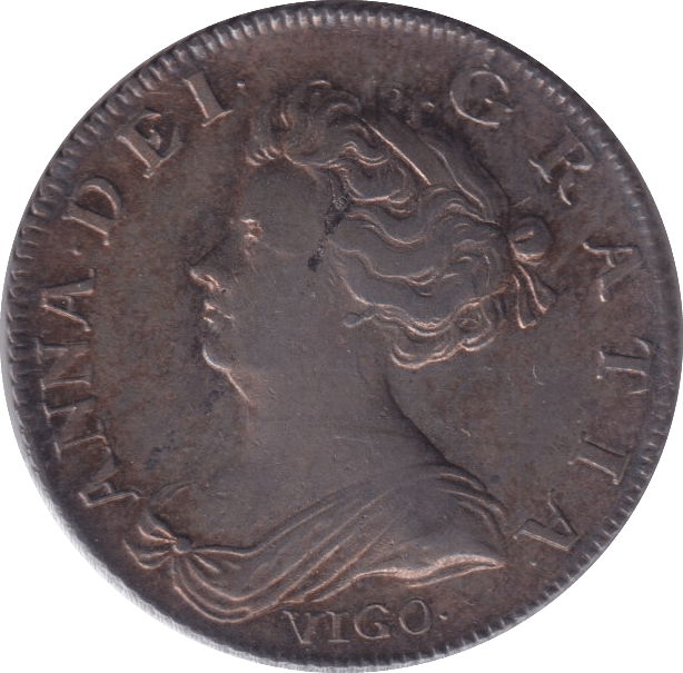 1703 SHILLING ( GVF ) VIGO - SHILLING - Cambridgeshire Coins