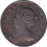 1703 SHILLING ( GVF ) VIGO - SHILLING - Cambridgeshire Coins