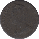 1706 HALFPENNY ( FAIR ) - Halfpenny - Cambridgeshire Coins