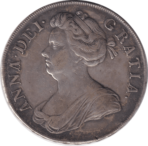 1707 CROWN ( EF ) - CROWN - Cambridgeshire Coins