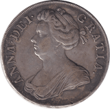 1707 CROWN ( EF ) - CROWN - Cambridgeshire Coins