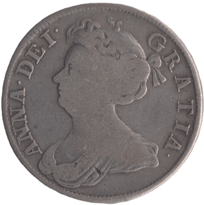 1707 HALFCROWN ( GF ) - HALFCROWN - Cambridgeshire Coins