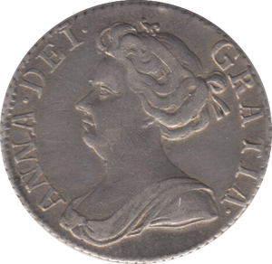 1707 SIXPENCE ( GVF ) - SIXPENCE - Cambridgeshire Coins