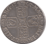 1707 SIXPENCE ( GVF ) - SIXPENCE - Cambridgeshire Coins