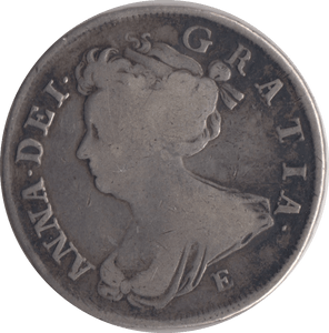 1708 HALFCROWN ( FINE ) - HALFCROWN - Cambridgeshire Coins