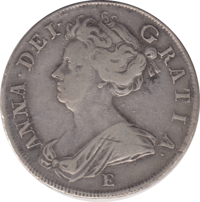 1708 HALFCROWN ( VF ) E - HALFCROWN - Cambridgeshire Coins