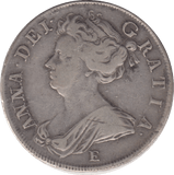 1708 HALFCROWN ( VF ) E - HALFCROWN - Cambridgeshire Coins