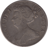 1709 HALFCROWN ( VF ) - Halfcrown - Cambridgeshire Coins