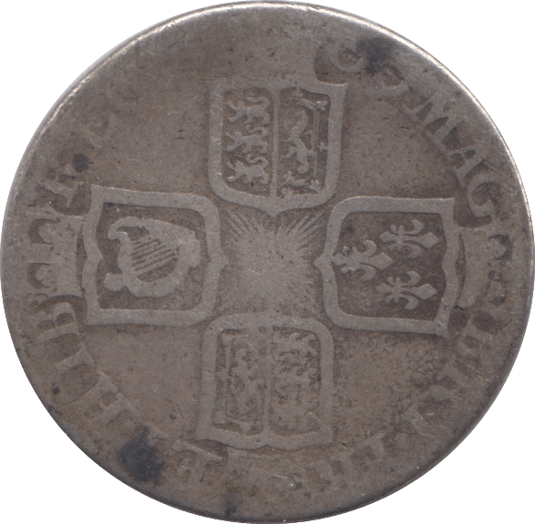 1709 SHILLING ( FAIR ) - Shilling - Cambridgeshire Coins