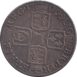 1709 SIXPENCE ( GVF ) - SIXPENCE - Cambridgeshire Coins