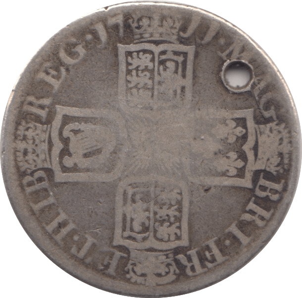 1711 SHILLING ( FAIR ) - Shilling - Cambridgeshire Coins